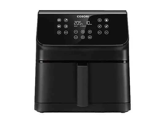 Freidora de aire - Cosori Premium II Chef Edition, Capacidad 6.2l, 1700 W, Temporizador, 12 Funciones, Negro