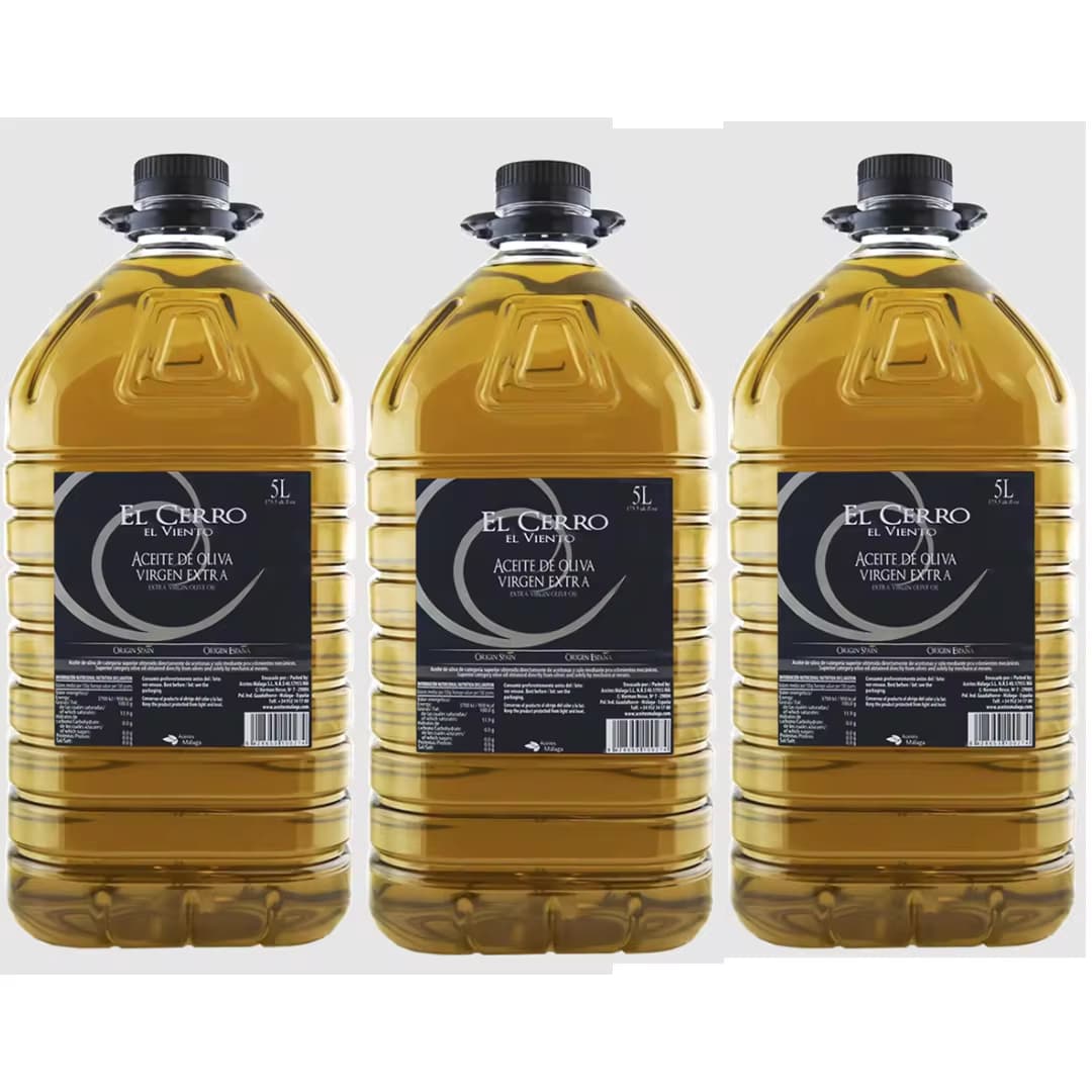15L Aceite De Oliva Virgen Extra 5Litros Garantizado (Desde España)