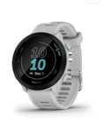 Garmin Forerunner 55 Bluetooth GPS 42mm MIP Blanco Resistencia Agua 5ATM Pulsómetro smartwatch reloj inteligente