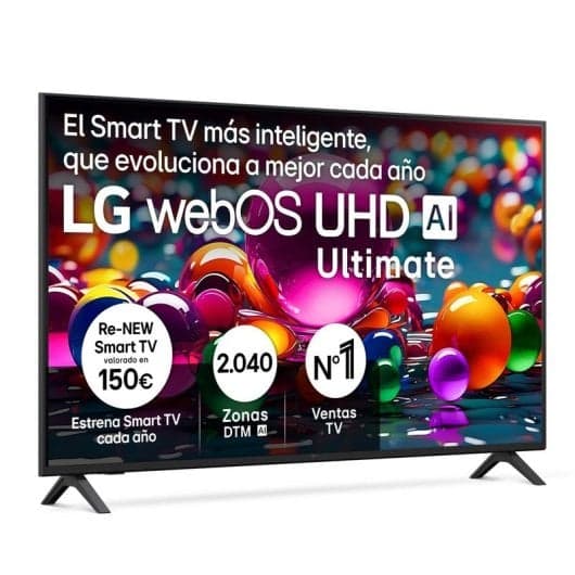 LG LED 55UA7LB.AEU 55" 4K Ultra HD Smart TV WebOS AirPlay2 HDR HDMI 2.1 Sin Marco