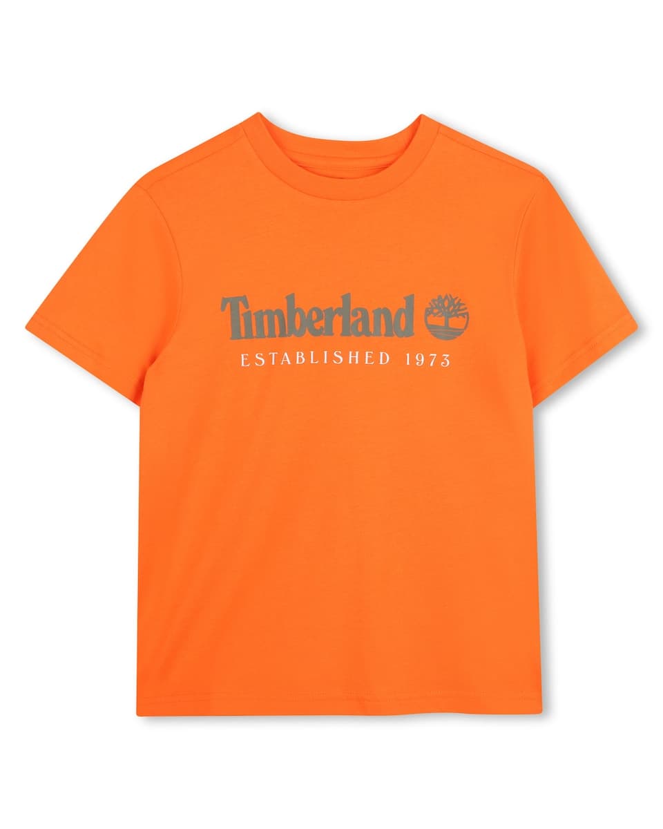 Timberland - Camiseta Manga Corta para Niño | Algodón (Tallas de 8 a 16 años)