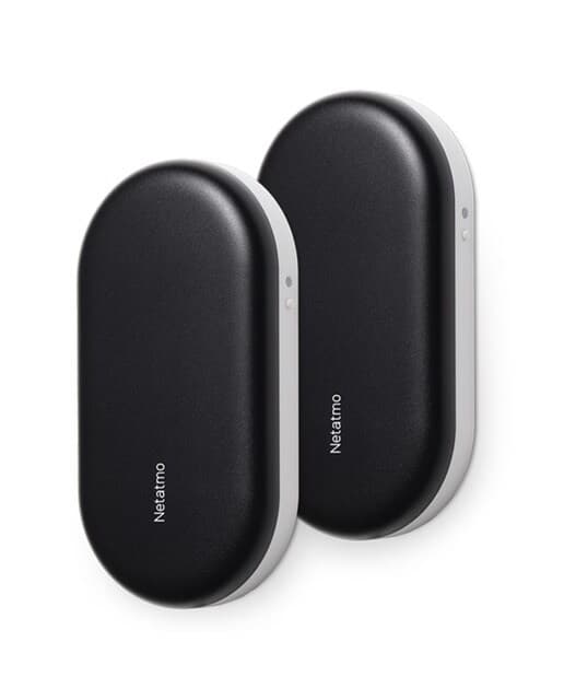 Pack 2 Controles de aire acondicionado inteligente Netatmo Negro / Blanco