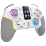 Mars Gaming MGP-V3 Gamepad Inalámbrico Bluetooth ARGB Switch/Wwitch 2/PC/Android/iOS 13.0 Blanco
