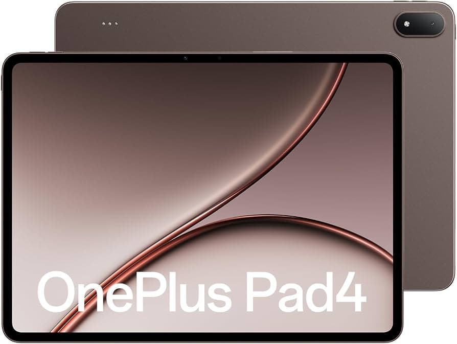 OnePlus Pad 4 - 12/256GB, 13.2" UHD con 144Hz VRR, Snapdragon 8 Elite, UFS 4.1, 13380mAh, WiFi 7, Dolby Atmos + Cargador 80W - Tablet