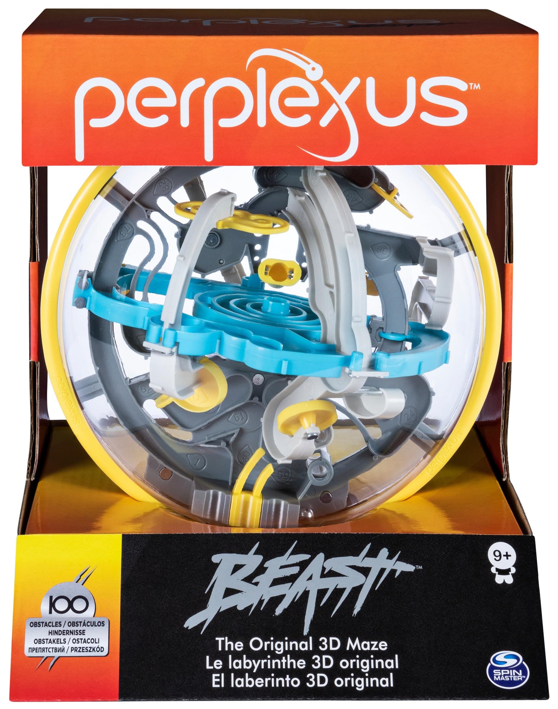 PERPLEXUS - ROMPECABEZAS PERPLEXUS BEAST: Bola Laberinto 3D con 100 Obstáculos