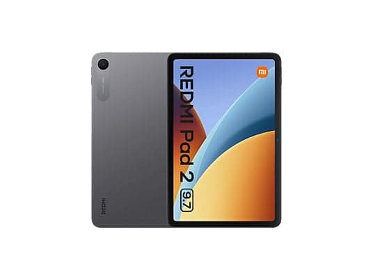 Tablet - Xiaomi REDMI Pad 2, HyperOS, 9.7" 2K Crystal Clear, 4GB RAM, 64GB, Gran Batería de 7600 mAh, Graphite Gray
