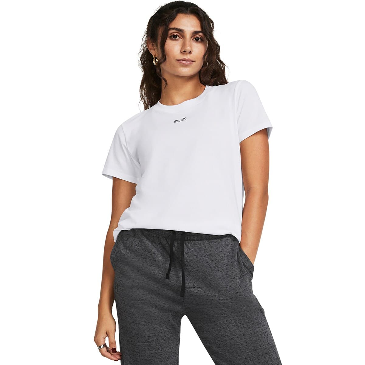 UNDER ARMOUR Camiseta de mujer UA Rival Core SS [También en Negro]