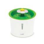 REACO Fuente de agua para gatos de 3L con filtro de triple acción Flower Fountain (Reaco Como Nuevo)