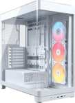 Caja PC CORSAIR Frame 4500X RS-R ARGB (Cristal Panorámico, 3 Ventiladores Inversos)