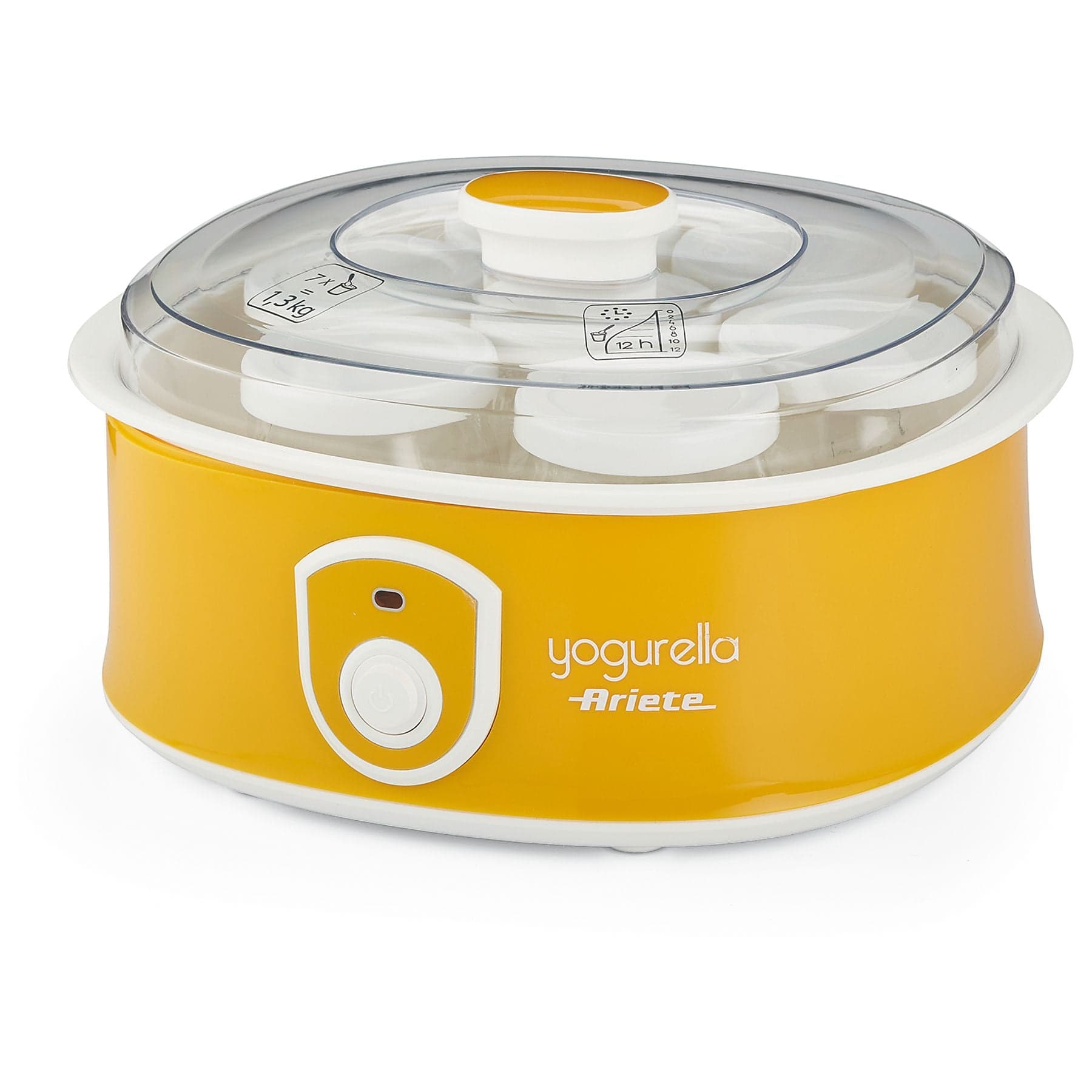 Yogurtera Ariete Yogurella 617 | 7 vasos de cristal | 20W | Precio con Mi MediaMarkt