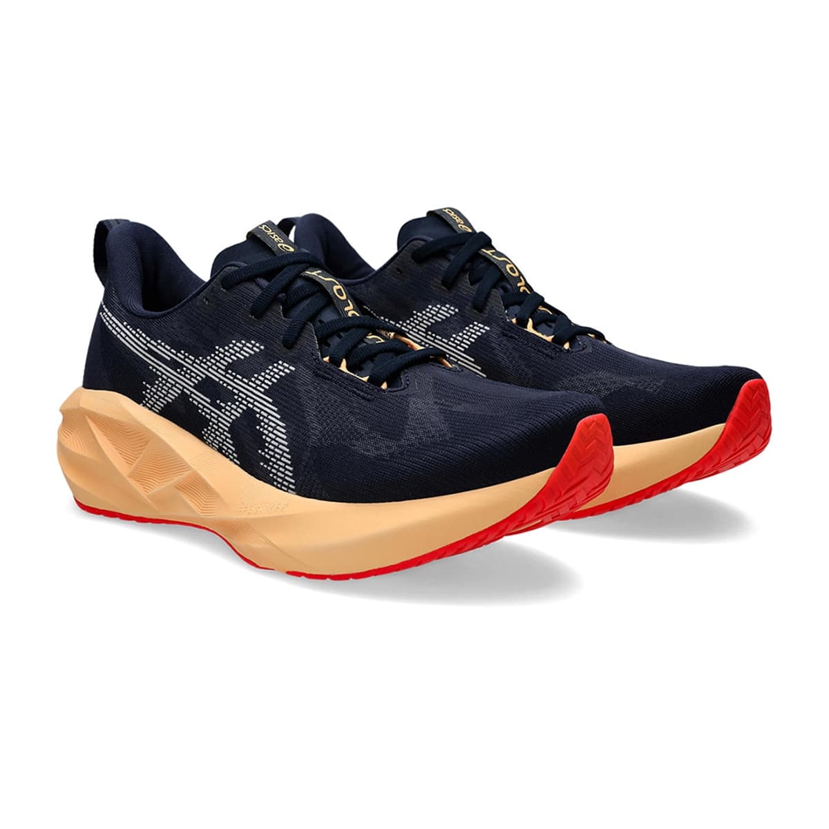 Talla 40 / 7 - Zapatillas de running de hombre Novablast 5 Asics - Azul / Naranja