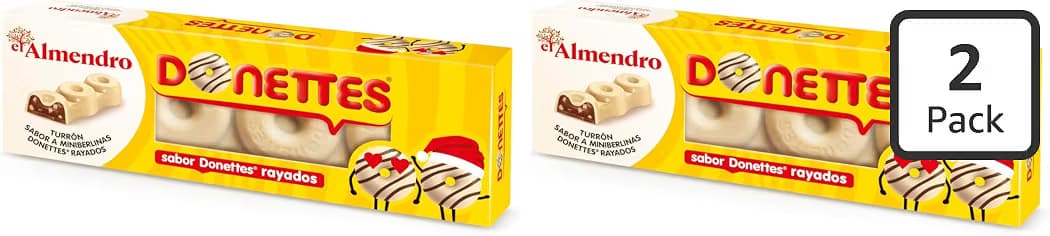 Pack de 2 turrones de donettes