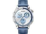 Smartwatch - Huawei Watch GT5 46 mm, Llamadas Bluetooth, Respuesta con teclado, 14 días de batería, Compatible iOS/Andorid, Correa Azul