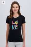 Silver Stamps Camiseta Algodón Mujer- Tallas- XS y S- Recogida en tienda