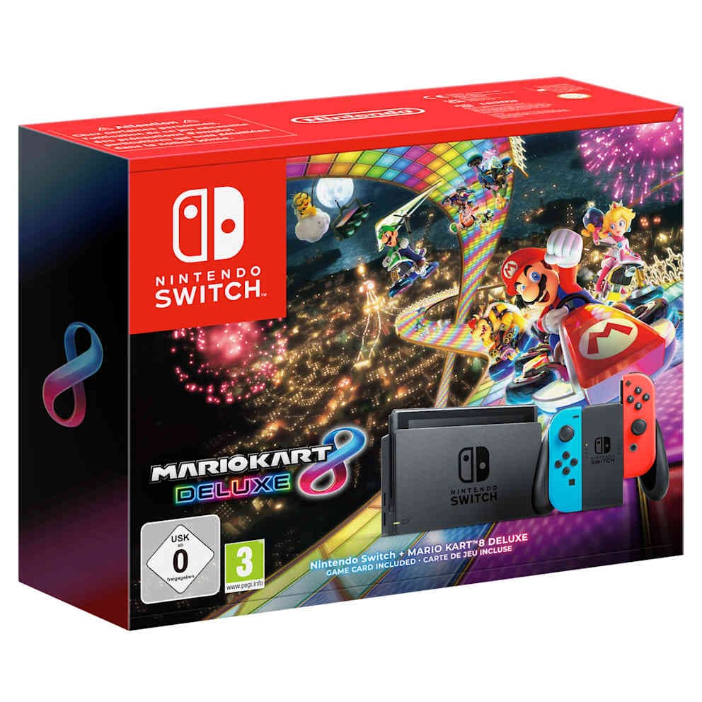 [Reserva] Consola Nintendo Switch + Mario Kart 8 Deluxe (Digital)