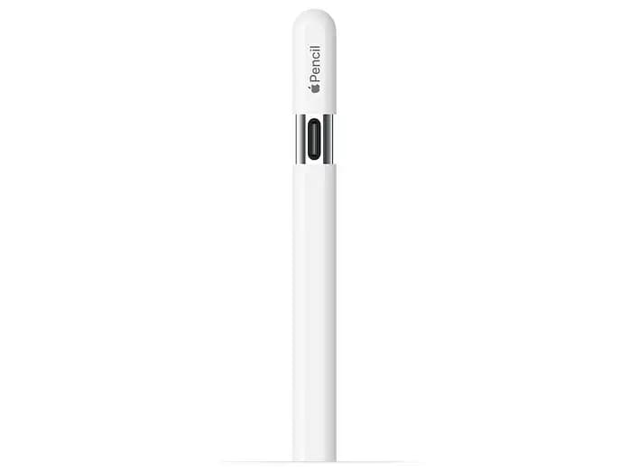 Apple Pencil - USB-C, Bluetooth, Se acopla y enlaza magnéticamente, carga por USB-C, Blanco
