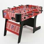 Futbolín Atlético de Madrid – Mesa de Juego con 5 Balones Incluidos