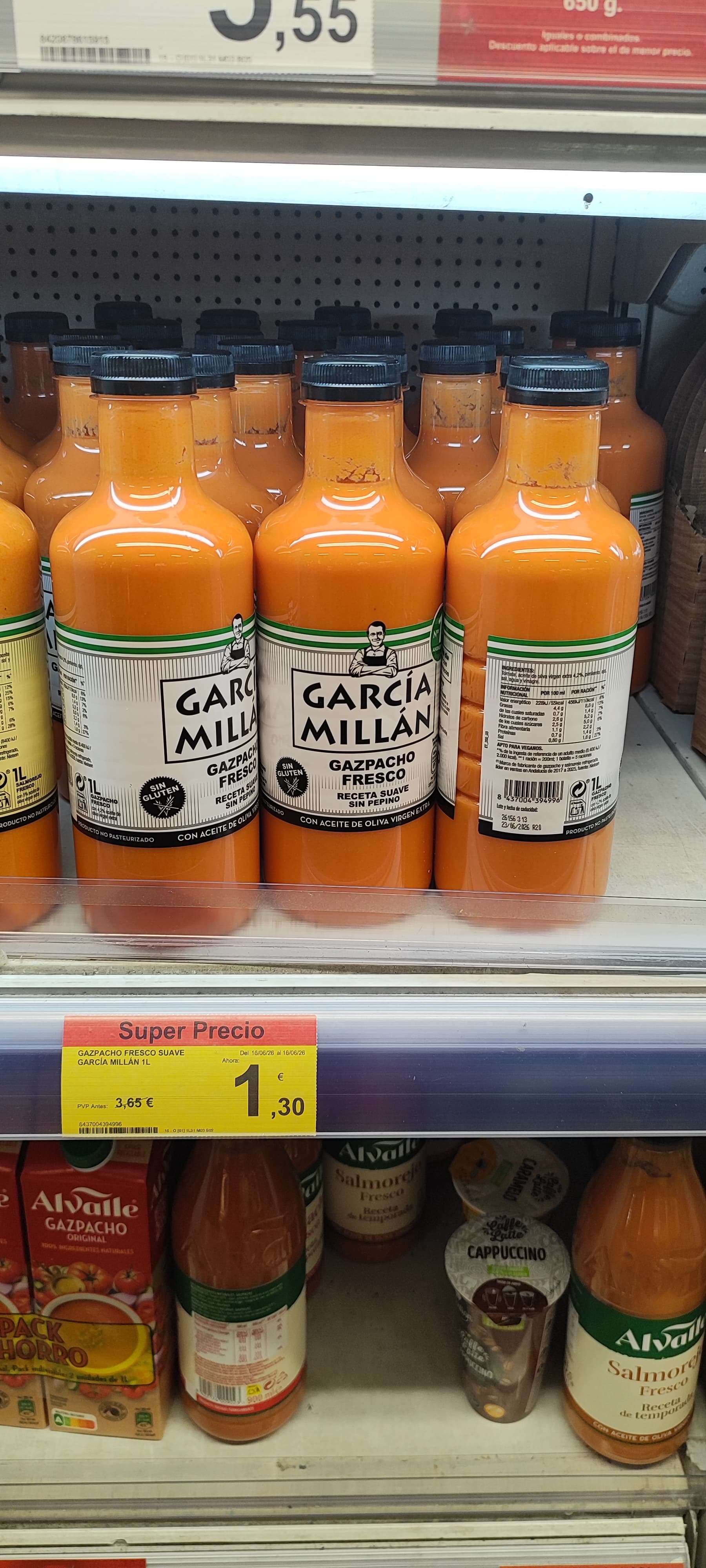 Gazpacho fresco García Millán 1L