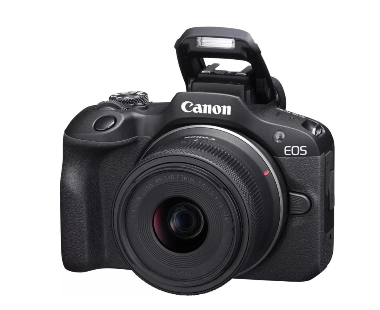 Canon EOS R100 + 18-45mm (Cámara EVIL de 24.1Mpx, sensor APS-C, vídeo 4K, enfoque Dual Pixel, WiFi, Bluetooth y objetivo RF-S IS STM)