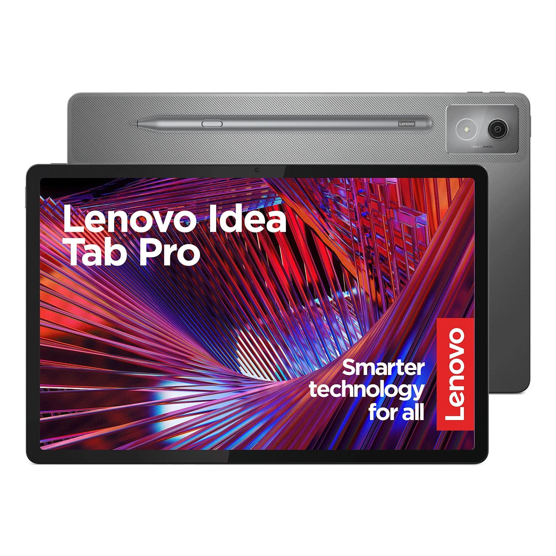 Tablet - Lenovo Idea Tab Pro, 12.7" 3K, 8GB RAM, 256GB, MediaTek Dimensity 8300, Android, Gris, Incluye lápiz digital