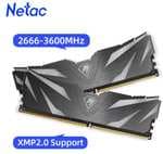 RAM Netac DDR4 3.200 MHz 32GB (2X16) XMP2.0 [Activo a las 00:00h]