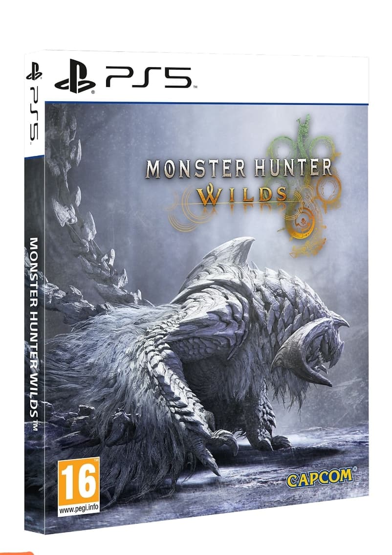 Ps5 Monster Hunter wilds steelbook