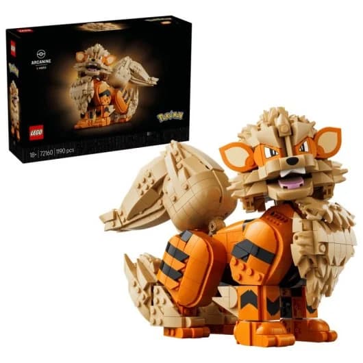 LEGO Pokémon Arcanine 72160 1190 piezas