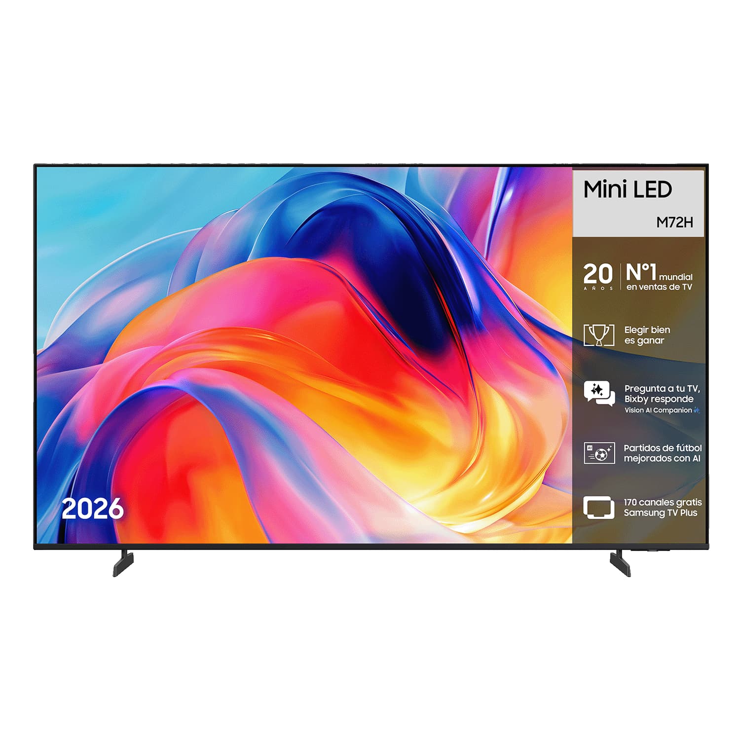 TV 43" Mini LED M72H 4K Samsung Vision AI Smart TV 2026 || 50" por 363€ || 55" por 383€