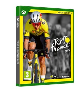 Videojuego Tour de France 2025 Xbox Series X (Recorrido oficial 21 etapas, modo Líder Pro, multijugador online, física táctica, en Fnac)