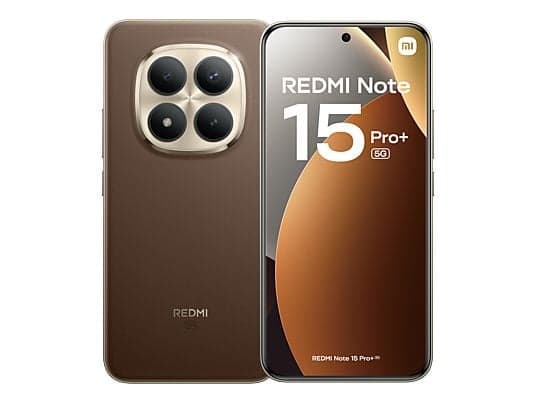 Xiaomi Redmi Note 15 Pro Plus - 6.83" AMOLED CrystalRes 120Hz, Snapdragon 7s Gen 4, 8GB RAM, 256GB ROM, 6500 mAh, Carga 100W, NFC, Marrón