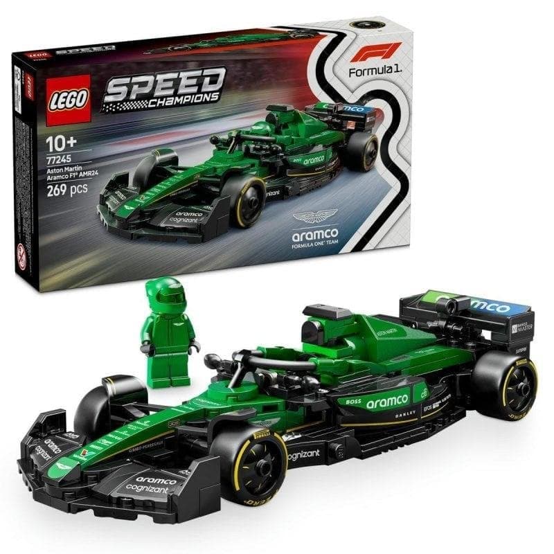 Diferentes LEGO Fórmula 1 (Audi R26, Red Bull RB20, McLaren MCL38 y Aston Martin AMR24) a 16,99€
