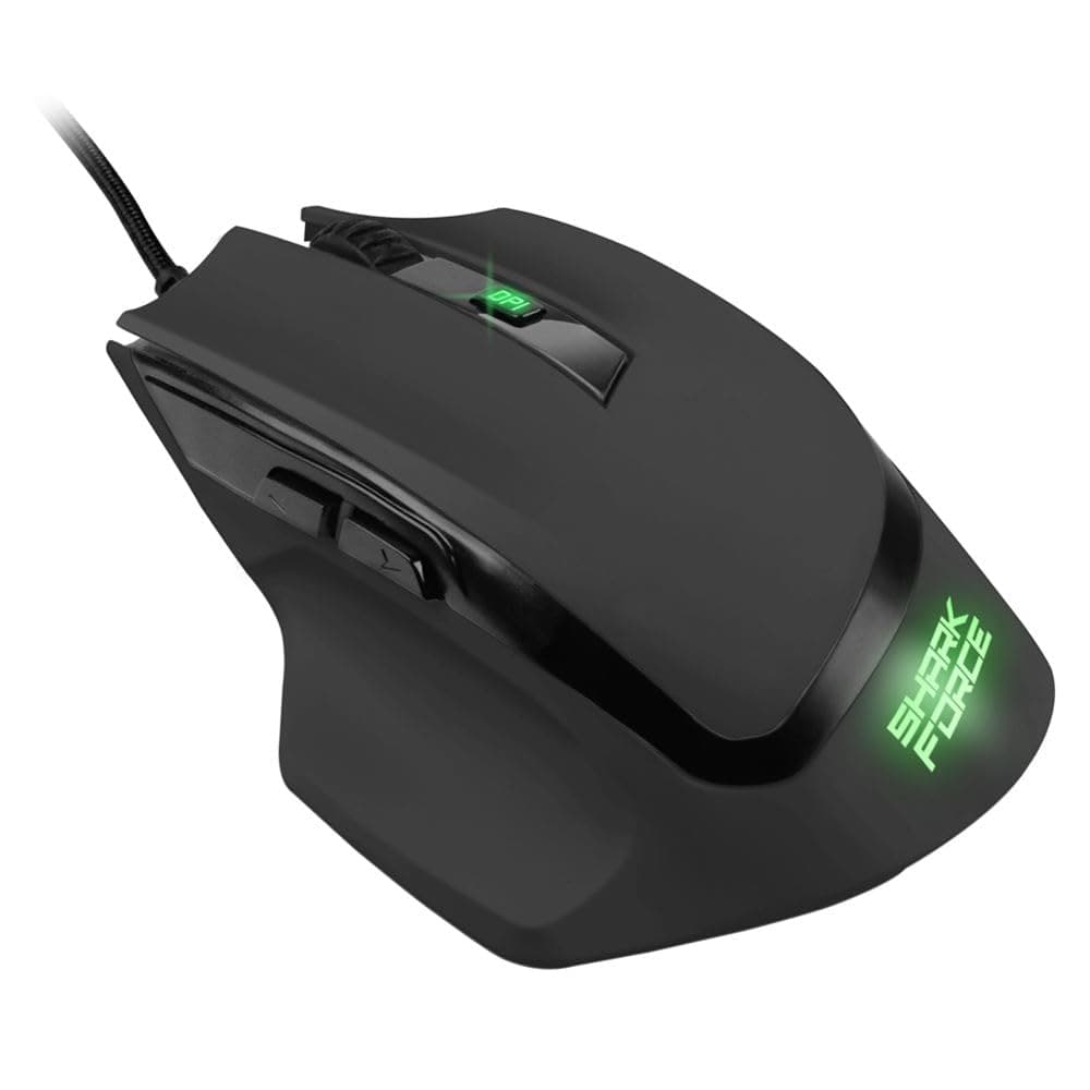 Sharkoon Shark Force II Ratón Gaming Negro USB