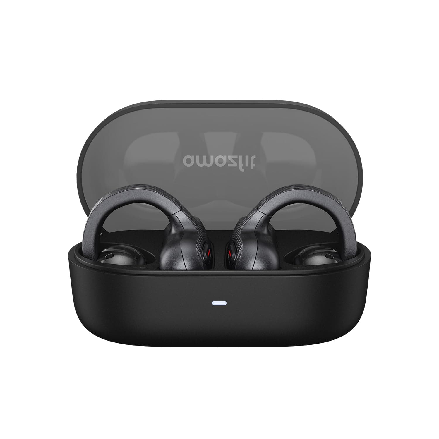Amazfit Up OWS Auriculares Bluetooth 5.3, Diseño Abierto Inalámbrico con Control Táctil, Resistente al Agua IPX4, Reducción de Ruido con IA