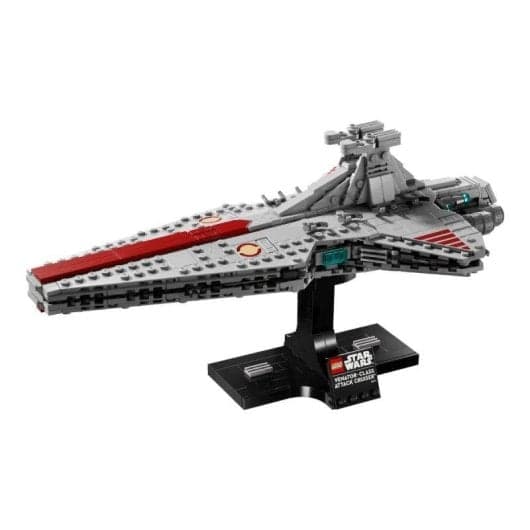 Set LEGO Star Wars Crucero de Ataque Clase Venator 75441 Exposición Coleccionista