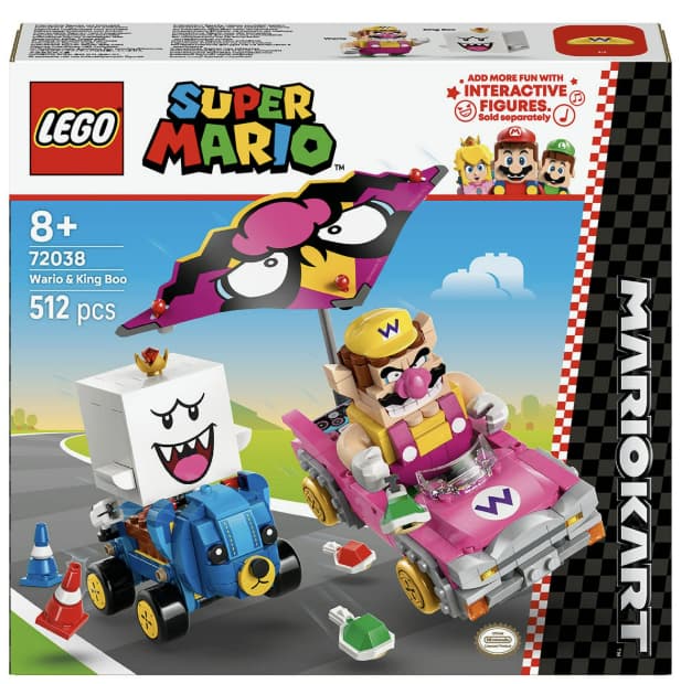 LEGO Mario Kart - Wario y Rey Boo LEGO Super Mario - 72038