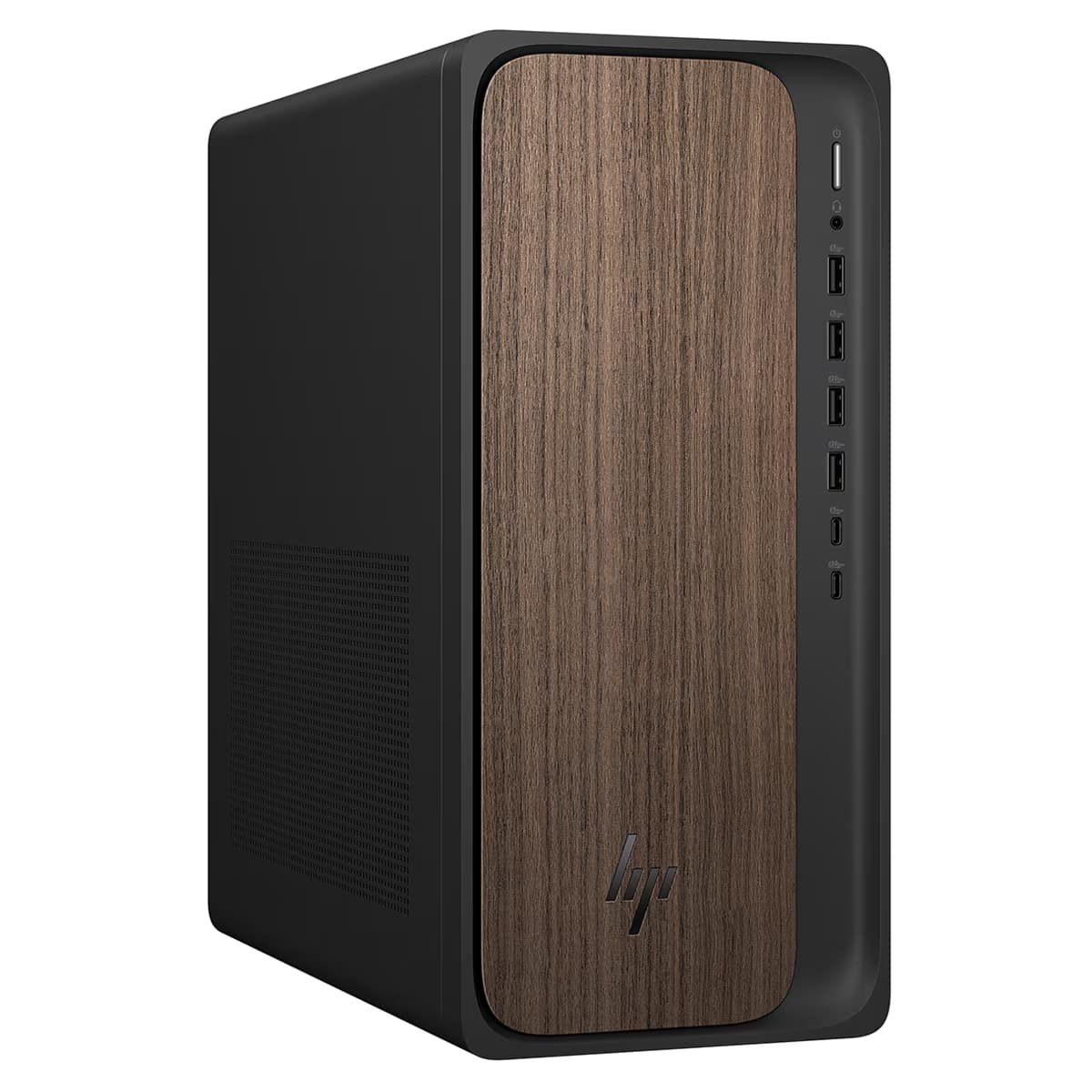 Sobremesa HP OmniDesk AI M03-0000ns, Intel Core Ultra 5-225, 16GB, 1TB SSD, Sin SO Madera oscura