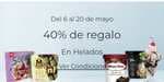 Superpromoción en El Corte Inglés: comprando helados Häagen-Dazs, acumulas el 90% de tu compra en cupones ( Ej. gasta 20 € y acumulas 18 € )