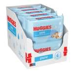 2x Huggies Pure Toallitas para Bebé, 99% Agua Pura, 18 Packs de 56, Total 1008 Toallitas, packaging may vary (total 2016 toallitas)