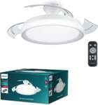 Philips Ventilador de Techo Bliss con luz LED 28W, motor DC (35W)