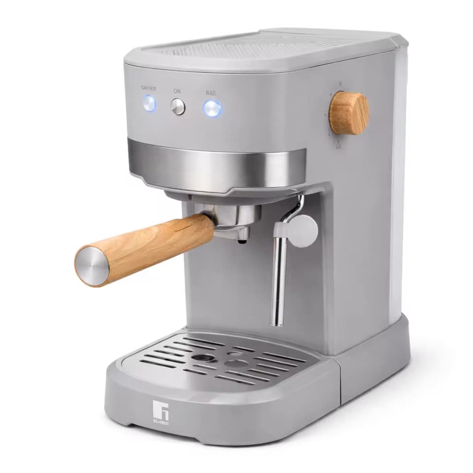 Cafetera espresso Bergner Luna con vaporizador de leche | Precio usando cupón | También en Carrefour (ver descripción)