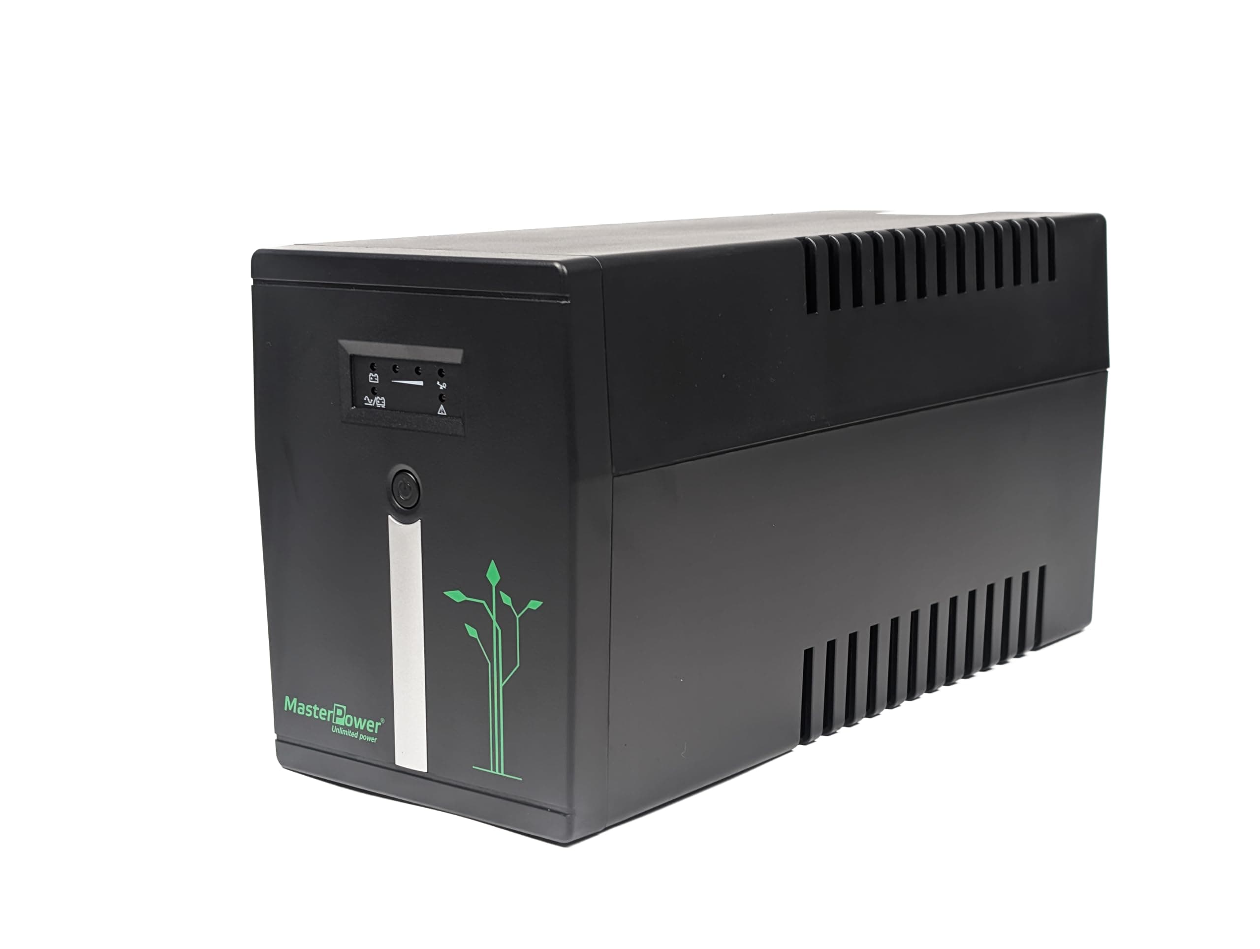 Master U-Power; SAI,UPS 2000 VA,Tensión Constante de Salida 1200W,4 Enchufes Schuko + 2 Baterias[Reaco - Como Nuevo]