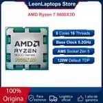 Procesador AMD Ryzen 7 9800X3D de 8 Núcleos y 16 Subprocesos, 104 MB de Caché con envío desde España