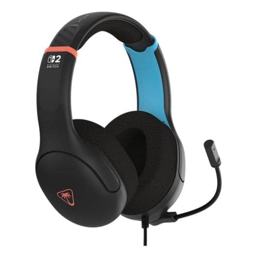 Turtle Beach Airlite Fit Headset Auricular Micrófono Abatible 40mm Negro para Switch/Switch 2