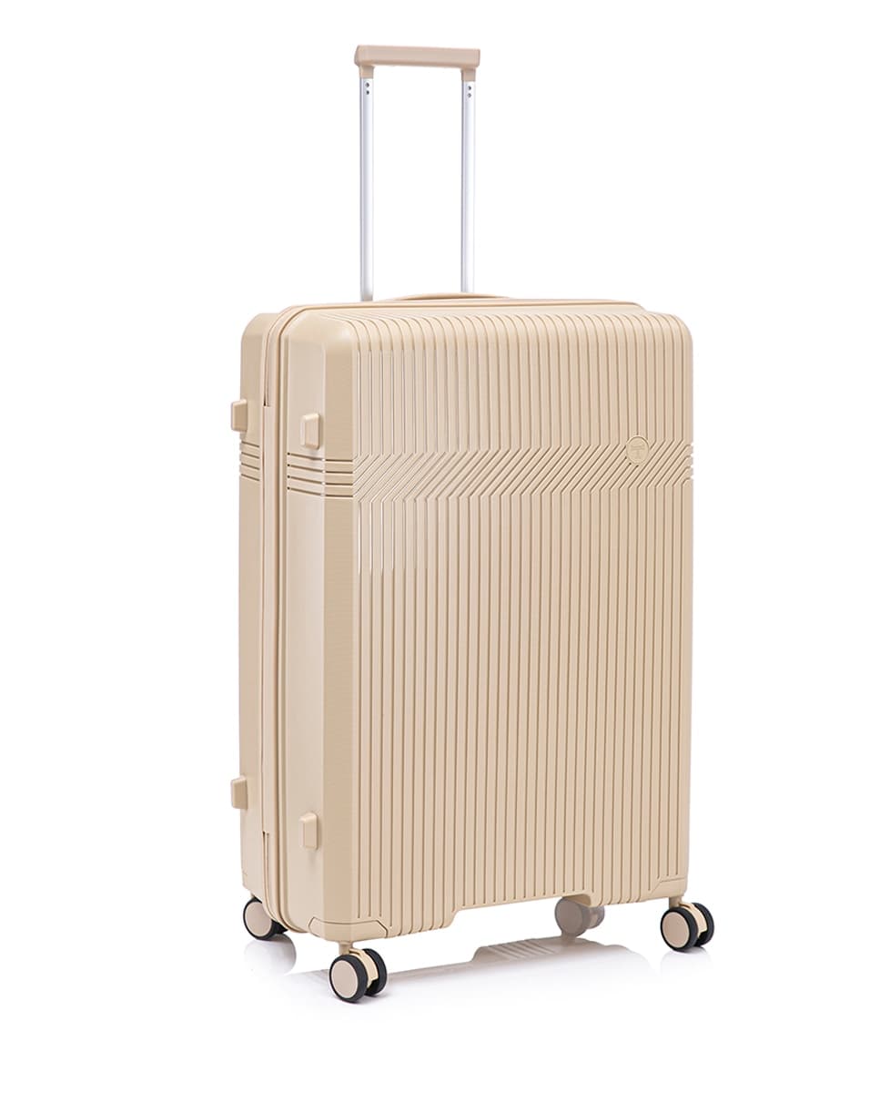 Latouche Maleta trolley grande polipropileno reverse zipper 76,5 cm 3,9 kg Marrón