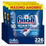 Finish Powerball Quantum 226 Pastillas para lavavajillas .Limpieza y Brillo Potentes, aroma Regular. 0'147€/LAVADO