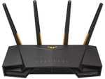 Router gaming - ASUS TUF AX3000, WiFi 6, 2402 mbps, Doble banda (2,4 GHz / 5 GHz)