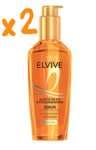 2 Elvive Aceite Extraordinario, 100 ml.Para Pelo/Cabelo Seco