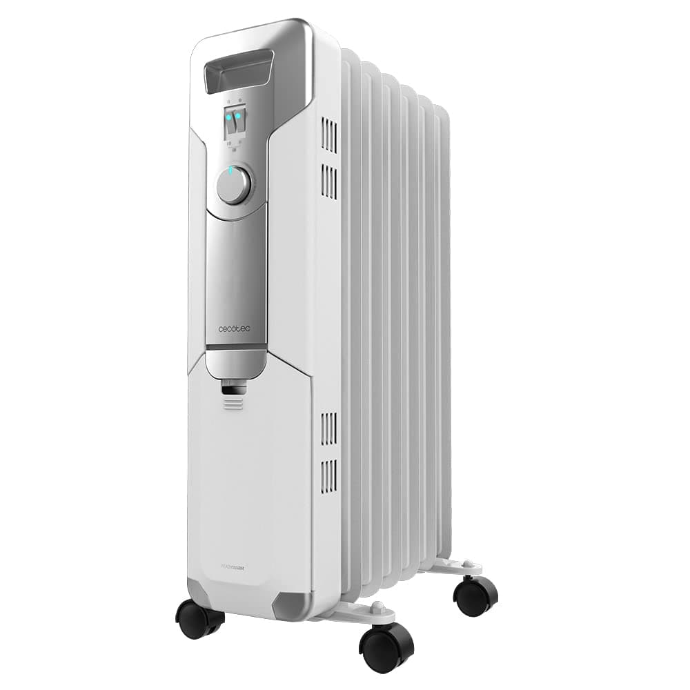 Cecotec Radiador Eléctrico de Aceite ReadyWarm 7000 Space. 7 Módulos, 1500 W, 3 Niveles