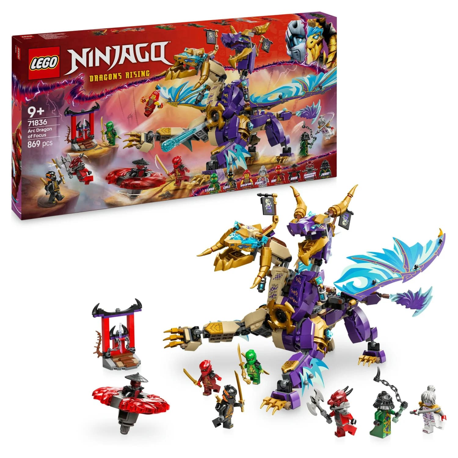 LEGO Ninjago Dragón de la Concentración: Arc 71836