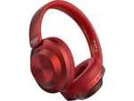 Auriculares inalámbricos - Vieta Way 4, Circumaurales, Bluetooth, 50h Autonomía, Diseño doble plegado, Micrófono, Rojo